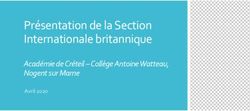 Présentation de la Section Internationale britannique - Académie de Créteil -Collège Antoine Watteau, Nogent sur Marne