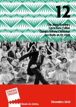 12 The Marx Brothers Centenario Fellini Classics before Christmas Les Nuits en Or 2020 - D&eacute;cembre 2020 - VDL.lu