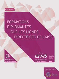 LES LIGNES DIRECTRICES DE L'AISS SUR - LE RECOUVREMENT DES COTISATIONS - FORMATIONS DIPLÔMANTES SUR LES LIGNES - International Social ...