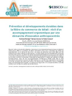 Pr&eacute;vention et d&eacute;veloppements durables dans la fili&egrave;re du commerce de b&eacute;tail : r&eacute;cit d'un accompagnement ergonomique par une d&eacute;marche d'innovation ...