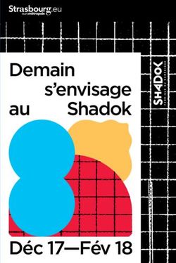 Programme s'envisage Shadok au - Déc 17-Fév 18