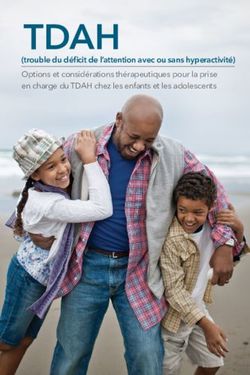 TDAH (trouble du d&eacute;ficit de l'attention avec ou sans hyperactivit&eacute;) Options et consid&eacute;rations th&eacute;rapeutiques pour la prise en charge du TDAH chez ...
