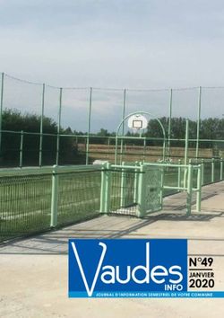 N 49 JANVIER JOURNAL D'INFORMATION SEMESTRIEL DE VOTRE COMMUNE - Quomodo