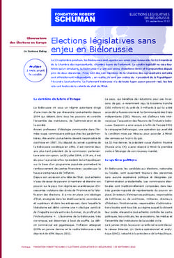 Elections l&eacute;gislatives sans enjeu en Bi&eacute;lorussie