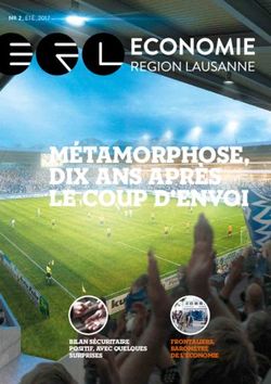 M&Eacute;TAMORPHOSE, DIX ANS APR&Egrave;S LE COUP D'ENVOI - FRONTALIERS, BAROM&Egrave;TRE DE L'&Eacute;CONOMIE BILAN S&Eacute;CURITAIRE POSITIF, AVEC QUELQUES SURPRISES - Economie ...