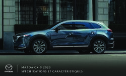 MAZDA CX-ḉ 2023 SPÉCIFICATIONS ET CARACTÉRISTIQUES