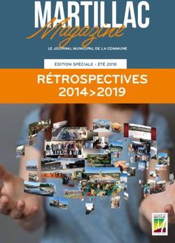 Magazine RÉTROSPECTIVES 2014 2019 - Mairie de Martillac