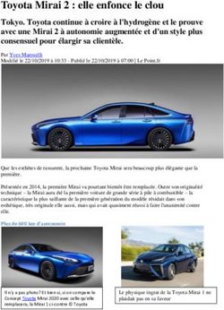 Toyota Mirai 2 : elle enfonce le clou - UTB Chalon