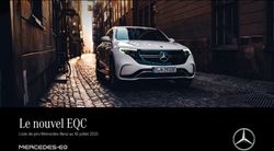 Le nouvel EQC Liste de prix Mercedes-Benz au 16 juillet 2021 - Centre Automobile Hediger & D'Andr&egrave;s SA ...