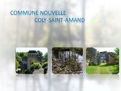 COMMUNE NOUVELLE COLY-SAINT-AMAND - Saint Amand de Coly