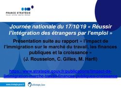 Journée nationale du 17/10/19 " Réussir l'intégration des étrangers par l'emploi "