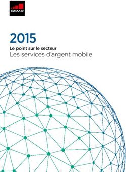 2015 Les services d'argent mobile Le point sur le secteur - GSMA