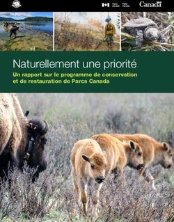 Naturellement une priorité - Un rapport sur le programme de conservation et de restauration de Parcs Canada