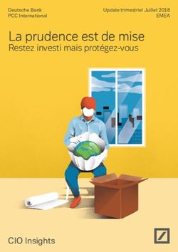 La prudence est de mise - Restez investi mais prot&eacute;gez-vous - CIO Insights - Deutsche Bank