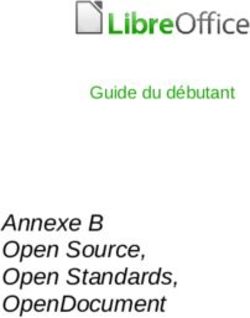 Annexe B Open Source, Open Standards, OpenDocument - Guide du débutant - The ...