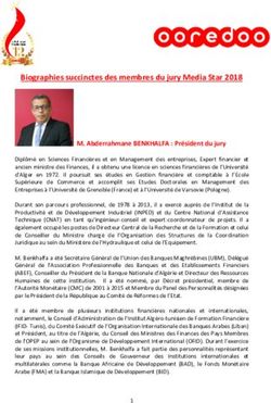Biographies succinctes des membres du jury Media Star 2018 - TSA