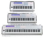 Clavier MIDI USB &agrave; 49/61/88 touches semi-lest&eacute;es de sensibilit&eacute; &eacute;gale &agrave; celle d'un piano avec la technologie matricielle VirtualPort