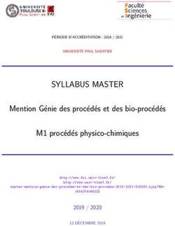 SYLLABUS MASTER Mention G enie des proc ed es et des bio-proc ed es M1 proc ed es physico-chimiques - Université Toulouse III-Paul ...