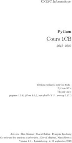 Cours 1CB Python CNESC Informatique - LMRL