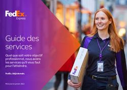 Guide des services Quel que soit votre objectif professionnel, nous avons les services qu'il vous faut pour l'atteindre.
