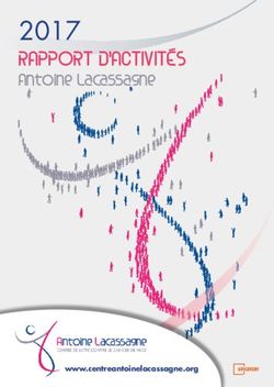 2017 RAPPORT D'ACTIVIT&Eacute;S Antoine Lacassagne - www.centreantoinelacassagne.org - Centre Antoine Lacassagne