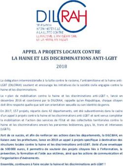 APPEL A PROJETS LOCAUX CONTRE LA HAINE ET LES DISCRIMINATIONS ANTI-LGBT