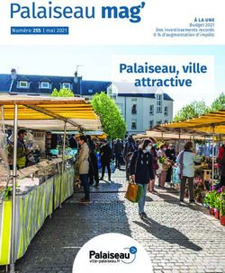 Palaiseau, ville attractive - &Agrave; LA UNE Budget 2021 Des investissements records 0 % d'augmentation d'imp&ocirc;ts