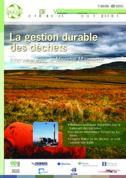 La gestion durable des déchets - Interview avec le Ministre Magnette - GO4CIRCLE