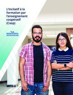 L'Incitatif &agrave; la formation par l'enseignement coop&eacute;ratif (Coop)