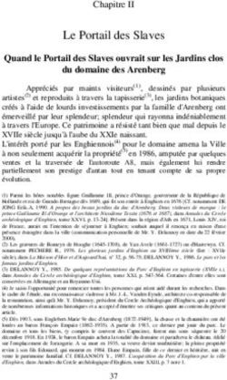 Le Portail des Slaves - Quand le Portail des Slaves ouvrait sur les Jardins clos du domaine des Arenberg