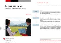 De la r&eacute;alit&eacute; &agrave; la carte - SwissTOPO