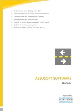 ASSUSOFT SOFTWARE BROCHURE
