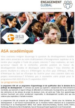 ASA académique - Engagement Global