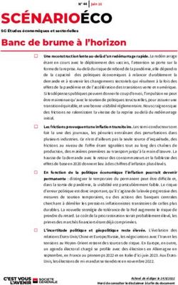 SCÉNARIOÉCO - Groupe Société Générale