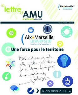 Une force pour le territoire - Bilan annuel 2016 - Aix ...