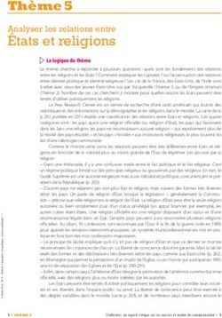 États et religions Analyser les relations entre - Hatier-clic.fr