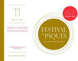 11 GRAND CONCERT POUR LES AIXOIS - AVRIL 2021 - 11H00 - LUCIENNE RENAUDIN VARY & THOMAS LELEU - Festival de P&acirc;ques