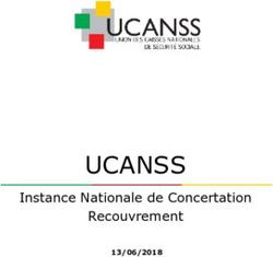 UCANSS Instance Nationale de Concertation Recouvrement
