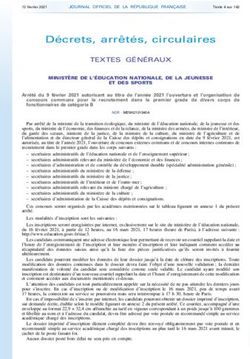 Décrets, arrêtés, circulaires - TEXTES GÉNÉRAUX - Education nationale