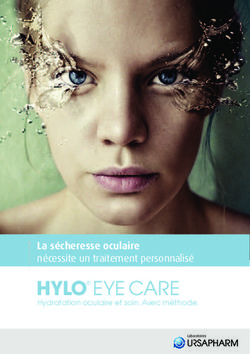 HYLO EYE CARE La s&eacute;cheresse oculaire n&eacute;cessite un traitement personnalis&eacute; - Hydratation oculaire et soin. Avec m&eacute;thode.