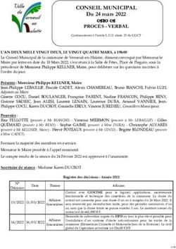 CONSEIL MUNICIPAL Du 24 mars 2022 - PROC&Egrave;S - VERBAL - Verneuil-en-Halatte