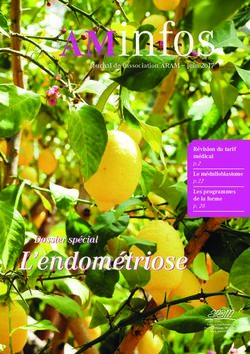 L'endométriose Dossier spécial - Journal de l'association ARAM - juin 2017 - S-Endo