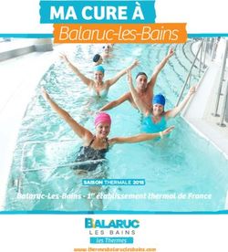 MA CURE &Agrave; Balaruc-les-Bains - Balaruc-Les-Bains - 1er &eacute;tablissement thermal de France - Office de tourisme de Balaruc les Bains
