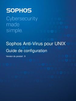 Sophos Anti-Virus pour UNIX - Guide de configuration Version du produit : 9 - Documentation