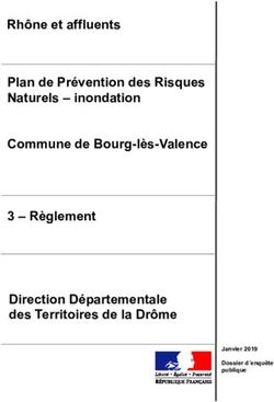 Rhône et affluents Plan de Prévention des Risques Naturels - inondation Commune de Bourg-lès-Valence 3 - Règlement Direction Départementale des ...