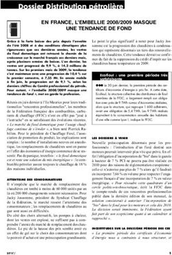 Dossier Distribution pétrolière