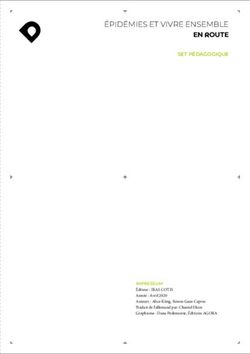 ÉPIDÉMIES ET VIVRE ENSEMBLE - EN OUTE SET PÉDAGOGIQUE