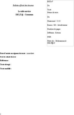 Le télé-service DELT@ - Commun