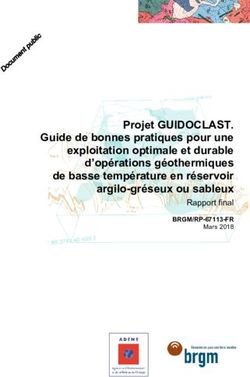 Projet GUIDOCLAST. Guide de bonnes pratiques pour une exploitation optimale et durable d'opérations géothermiques de basse température en ...