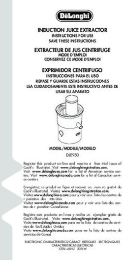 INDUCTION JUICE EXTRACTOR